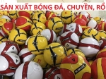 Xưởng gia công bóng đá, sản xuất bóng chuyền, sản xuất bóng rổ